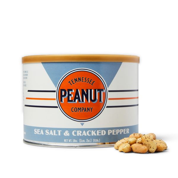 Sea Salt & Cracked Pepper - Tennessee Peanut Company