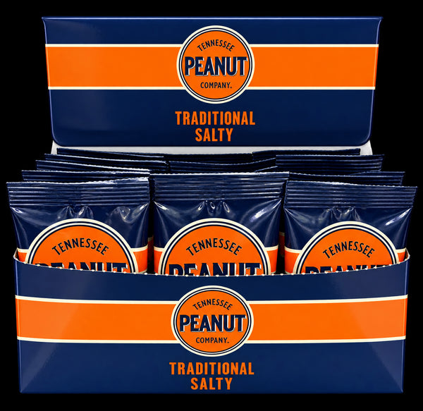 10 Pack Display Box with 20 Packs of Peanuts