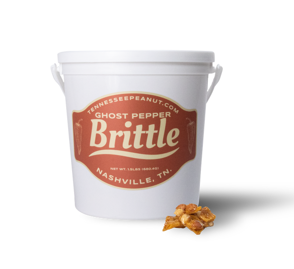 1.5lb Brittle Bucket | Ghost Pepper Peanut